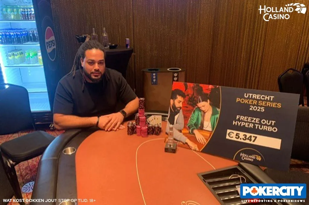 Raymond Fleming | 2025/02 - Utrecht Poker Series - #12 - €300 Freeze out Hyper Turbo