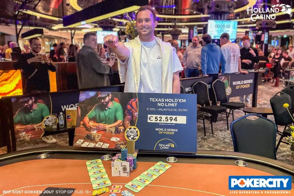 Pascal Vos | 2025/03 - WSOP Circuit Amsterdam - #09 - €565 Re-entry 