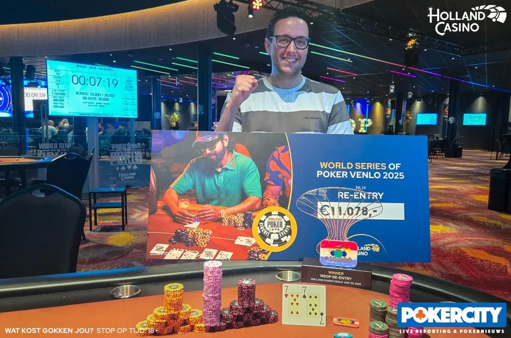 Dennis Dielemans | 2025/05 - WSOPC Venlo - #12 - €330 Re-entry