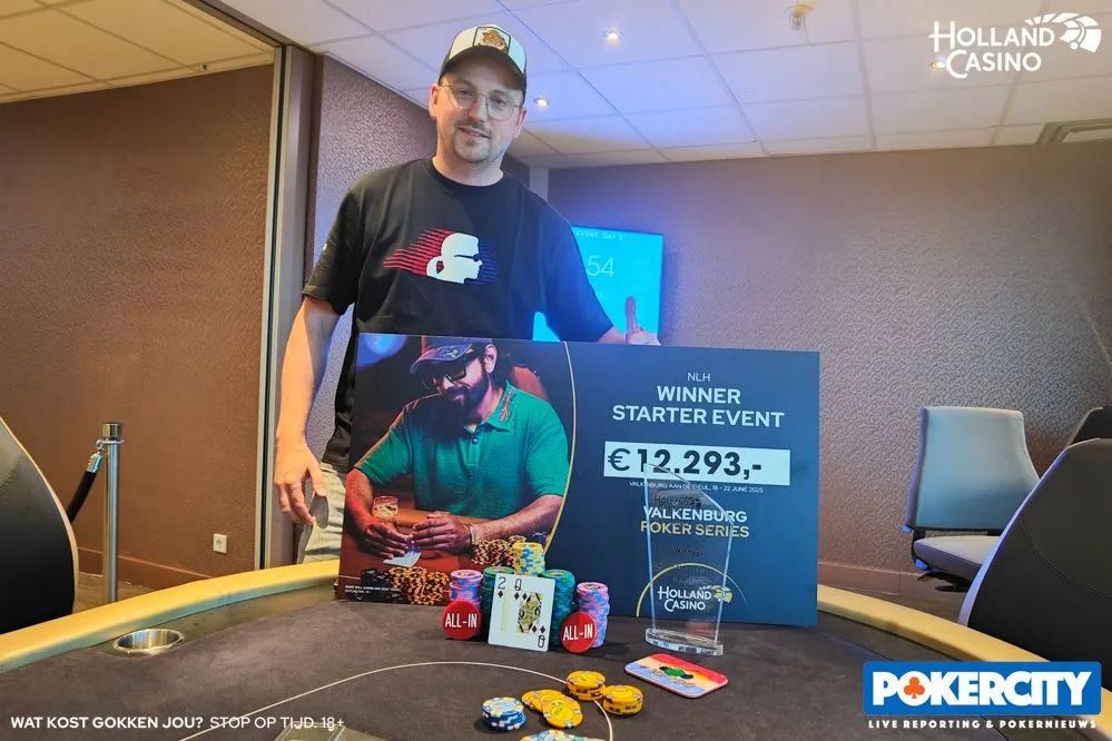 Jasper Cuyvers | 2025/06 – Valkenburg Poker Series - #01 - €345 Starter