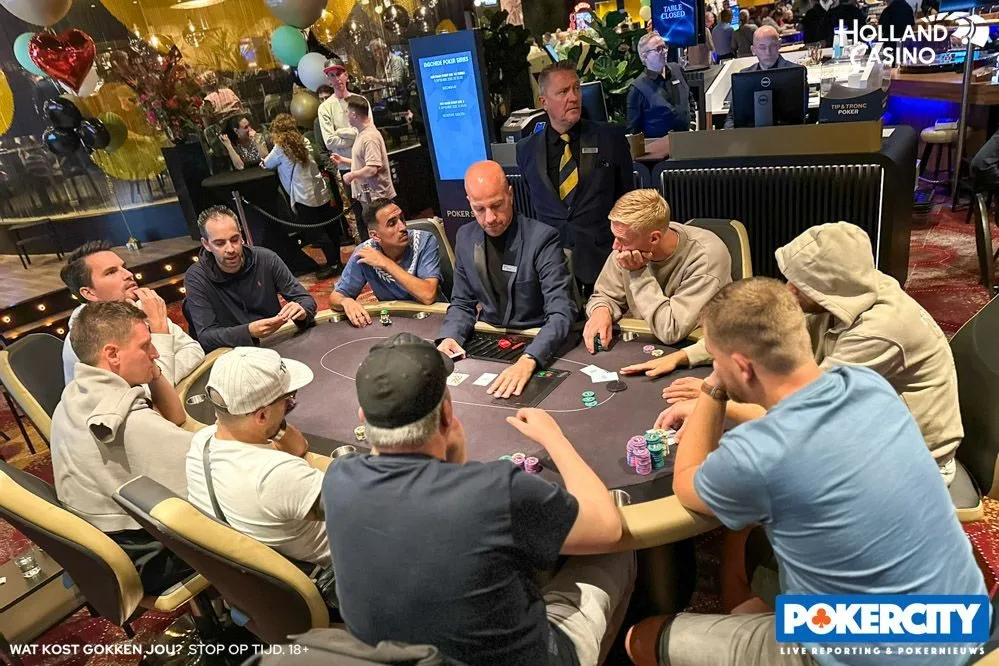 Finaletafel €565 Main Event | 2025/08 - Leeuwarden Poker Series - #01 - €565 Main Event