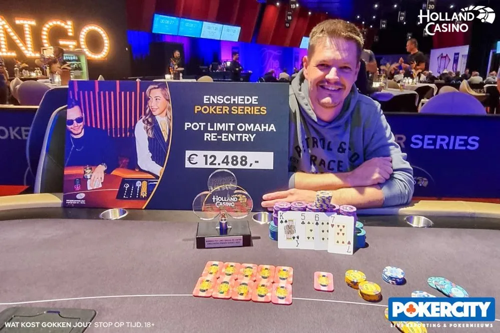 Winnaar #02 - €460 PLO Re-entry: Boudewijn Niemeijer | 2025/09 - Enschede Poker Series - #02 - €460 PLO Re-entry