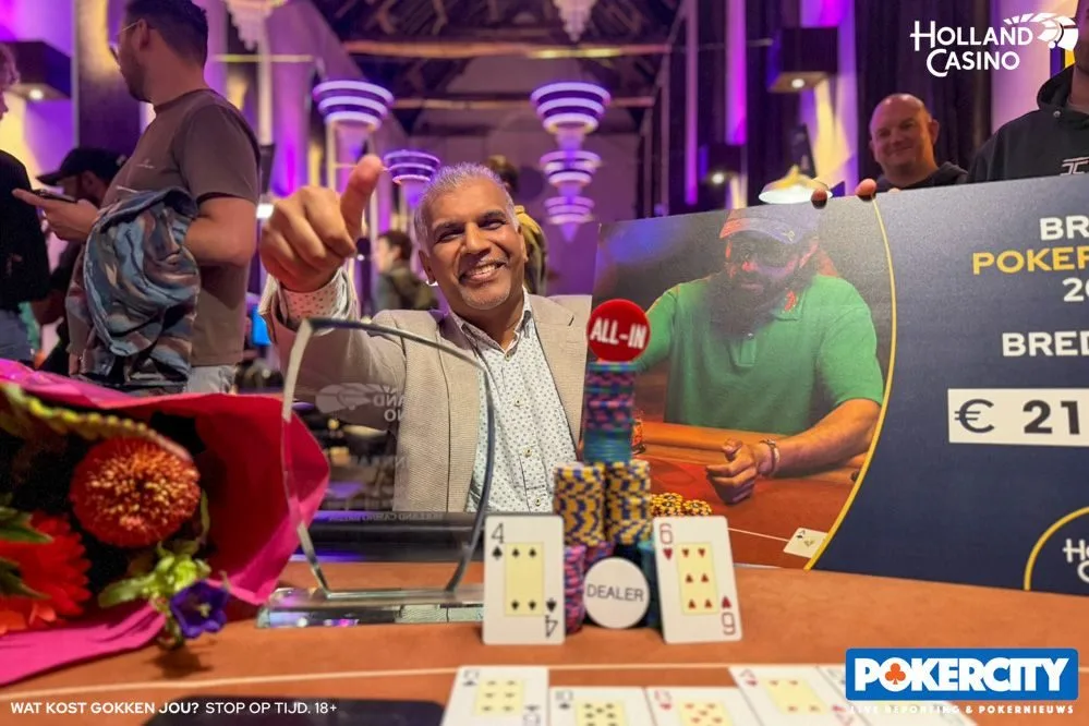 Radjendernath Chigharoe | 2025/10 - Breda Poker Series - #08 - €600 Breda Cup