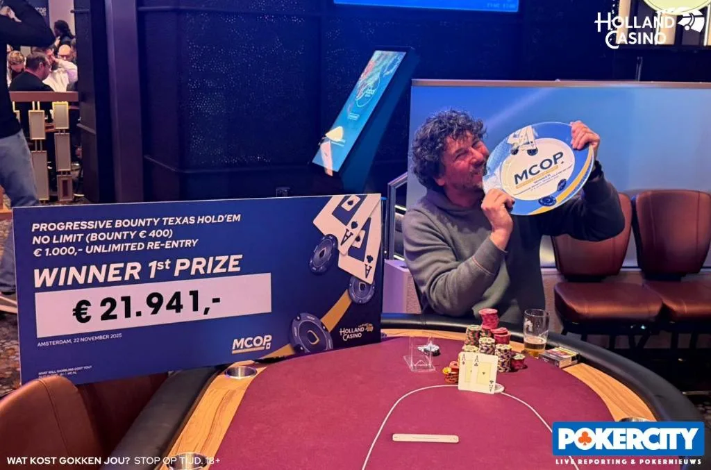 Micky Schweinsbergen | 2025/11 - Master Classics of Poker 2025 - #18 - €1.100 Progressive Bounty