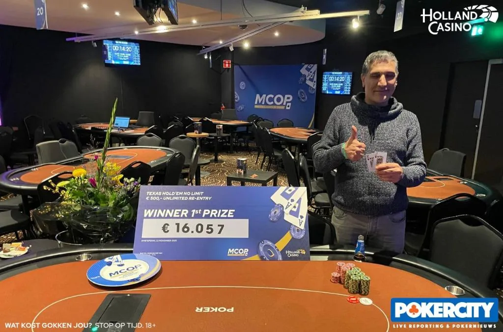 Winnaar #21 - €570 Re entry: Memik Sezer | 2025/11 - Master Classics of Poker 2025 - #21 - €570 Re entry