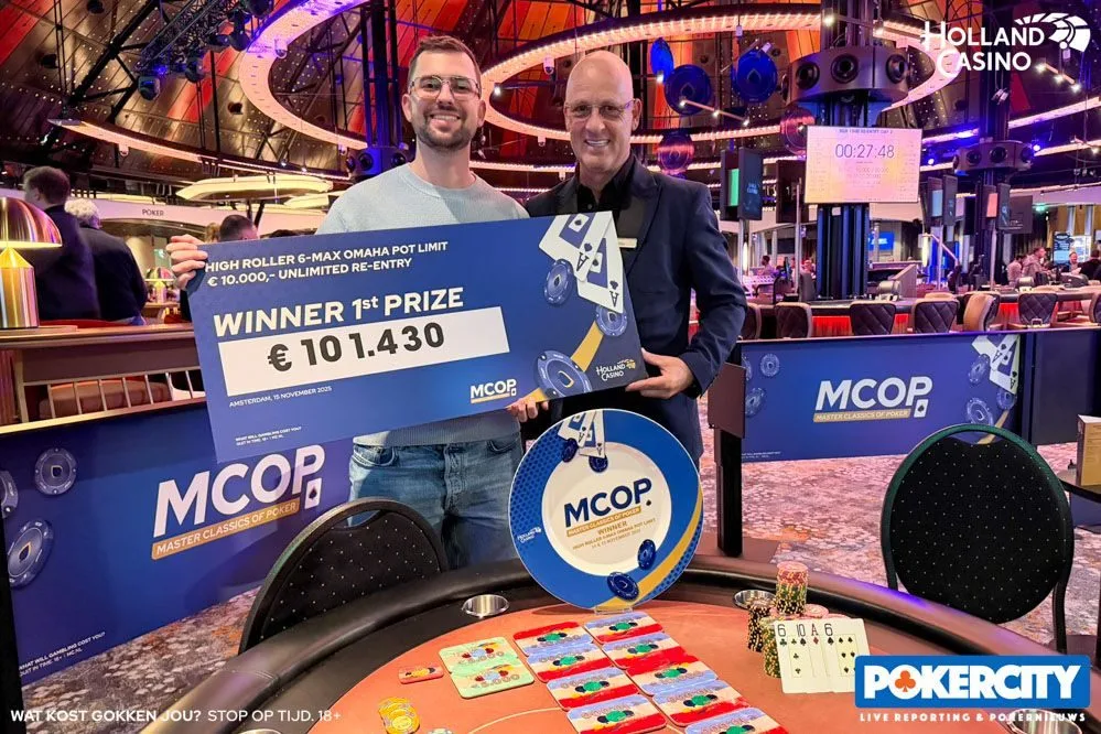 Nino Pansier | 2025/11 - Master Classics of Poker 2025 - #02 - €10.300 PLO – High Roller 6 Max.