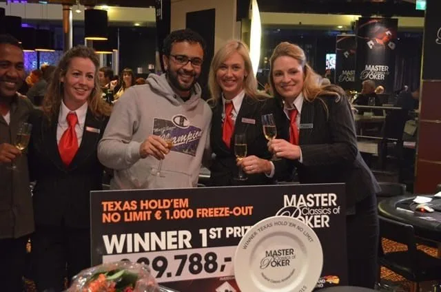 Winnaar Event 9: €1.000 NLHE FO: Chad Firitai | 2015/11 - Master Classics of Poker - Event 9: €1.000 NLHE FO