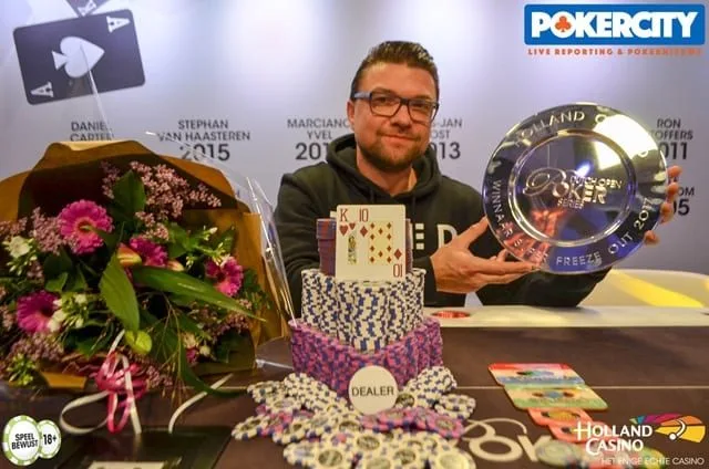 Marijn Degens wint €330 Super FO | 2017/12 - Dutch Open Poker Series - €330 NLHE Super Freeze-out