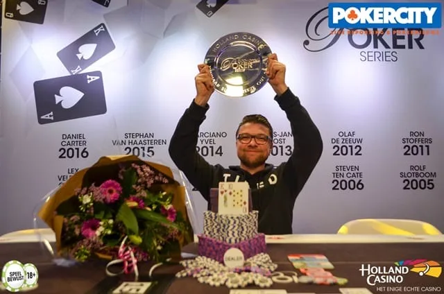 Marijn Degens wint €330 Super FO | 2017/12 - Dutch Open Poker Series - €330 NLHE Super Freeze-out