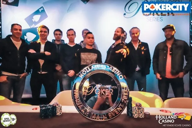 Groepsfoto | 2017/12 - Dutch Open Poker Series - €1.590 NLHE Main Event