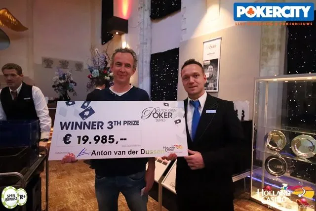Anton van der Dussen | 2017/12 - Dutch Open Poker Series - €1.590 NLHE Main Event