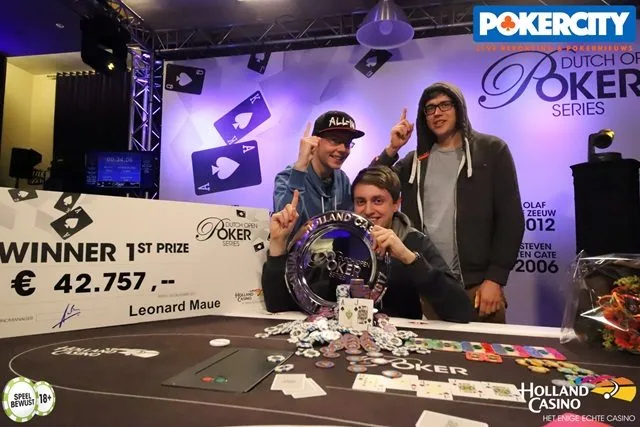© 2026 Pokercity | Leonard Maue | 2017/12 - Dutch Open Poker Series - €1.590 NLHE Main Event Leonard Maue | 2017/12 - Dutch Open Poker Series - €1.590 NLHE Main Event