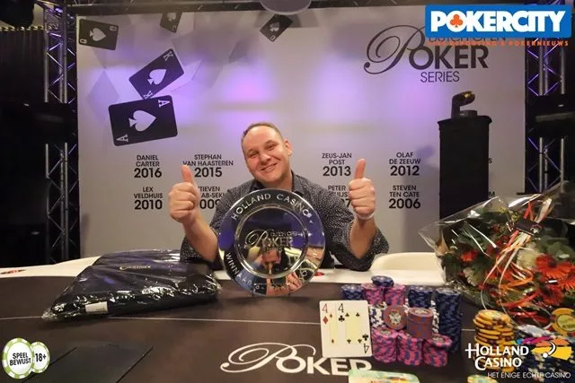 Guido van Hattem wint de PSKO! | 2017/12 - Dutch Open Poker Series - €880 NLHE Progressive Bounty