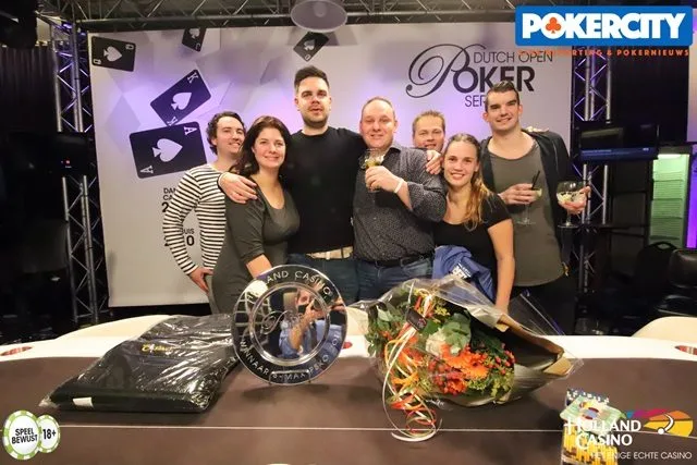 Winnaar en verliezer samen | 2017/12 - Dutch Open Poker Series - €880 NLHE Progressive Bounty