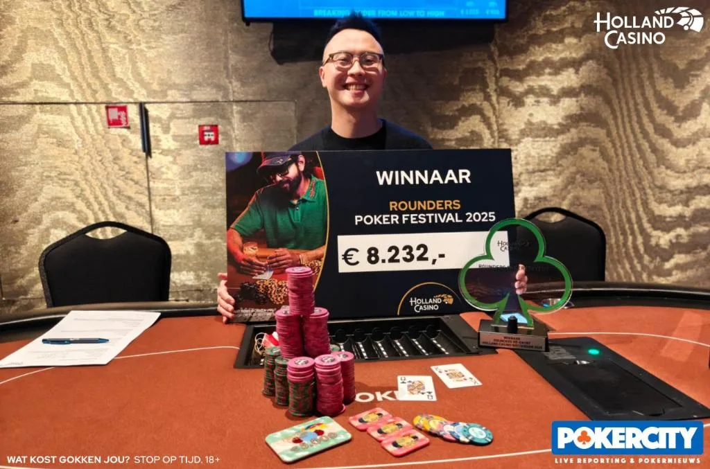 Jan Chan | 2025/12 - Rounders Rotterdam - #11 - €200 RE ENTRY