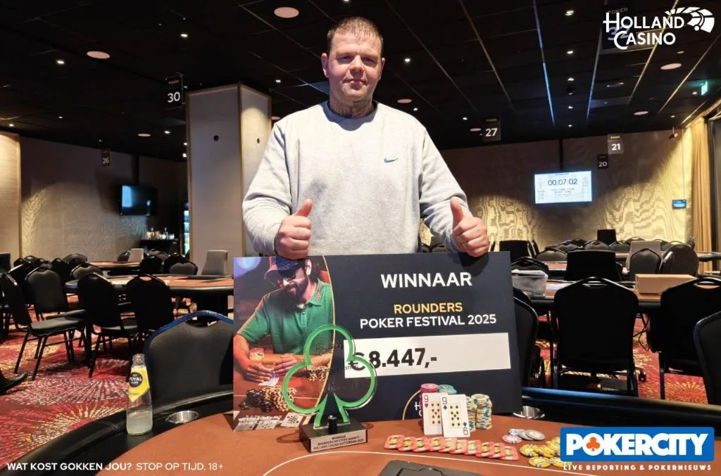 Raymon Bonte | 2025/12 - Rounders Rotterdam - #13 - €250 MYSTERY BOUNTY