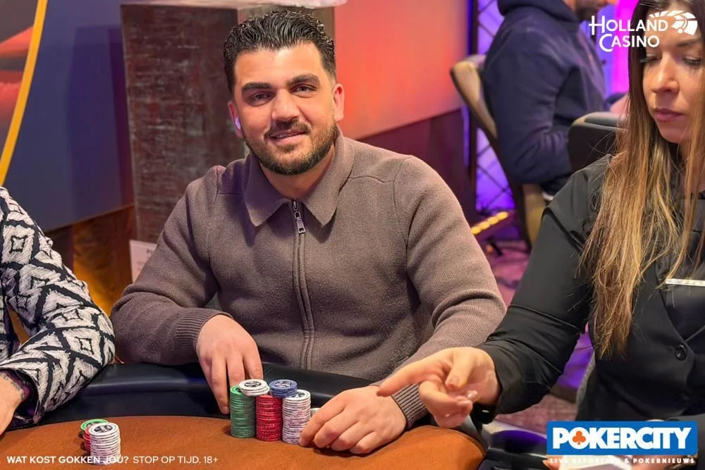 © 2026 Pokercity | Hesham Eshaqzai | 2026/01 - Dutch Open - #06 - €1.100 Main Event Hesham Eshaqzai | 2026/01 - Dutch Open - #06 - €1.100 Main Event