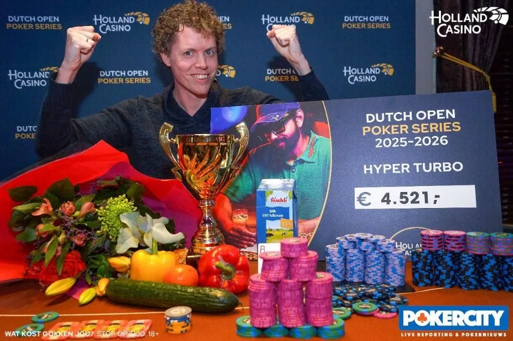 Winnaar #11 - €200 Hyper Turbo Extra: Niels van Miltenburg | 2026/01 - Dutch Open - #11 - €200 Hyper Turbo Extra