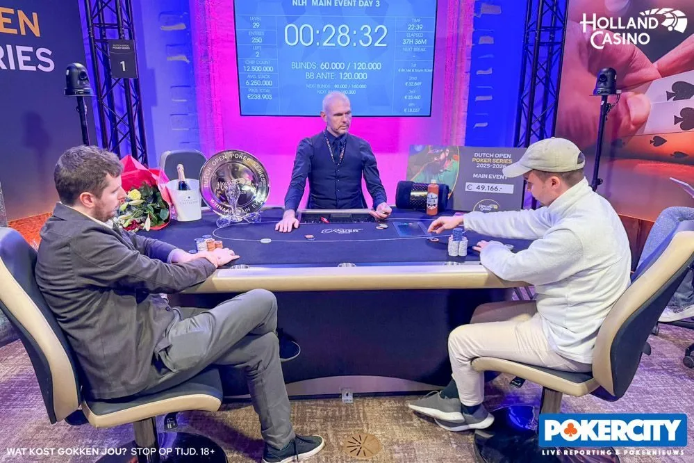 © 2026 Pokercity | Heads-up Main Event | 2026/01 - Dutch Open - #06 - €1.100 Main Event Heads-up Main Event | 2026/01 - Dutch Open - #06 - €1.100 Main Event