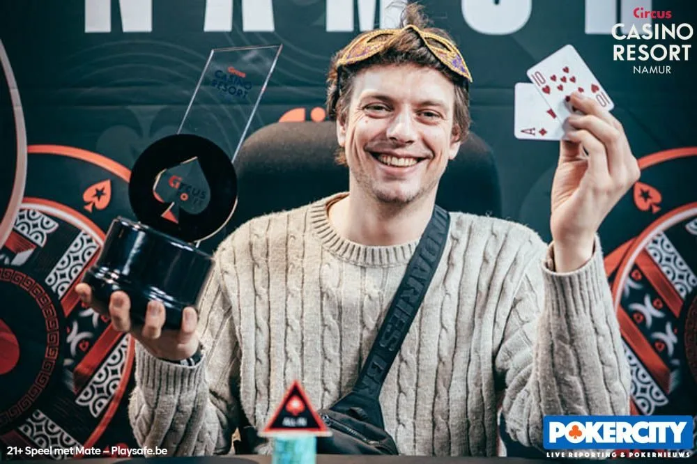 Winnaar #01 - €250 Main Event: Pieterjan Nonneman | 2026/02 - Carnival Festival - #01 - €250 Main Event
