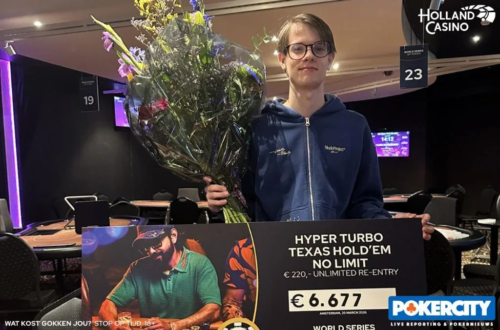 Vilius Surgelis | 2026/03 - WSOP Circuit Amsterdam - #13 - €250 Hyper Turbo Re-entry
