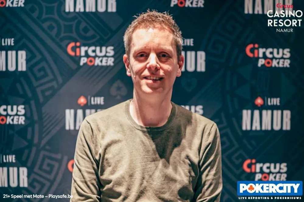 Winnaar #07 - €100 Turbo Freezeout: Frank Steenbergen | 2026/03 - DeepStack Open Namur - #07 - €100 Turbo Freezeout