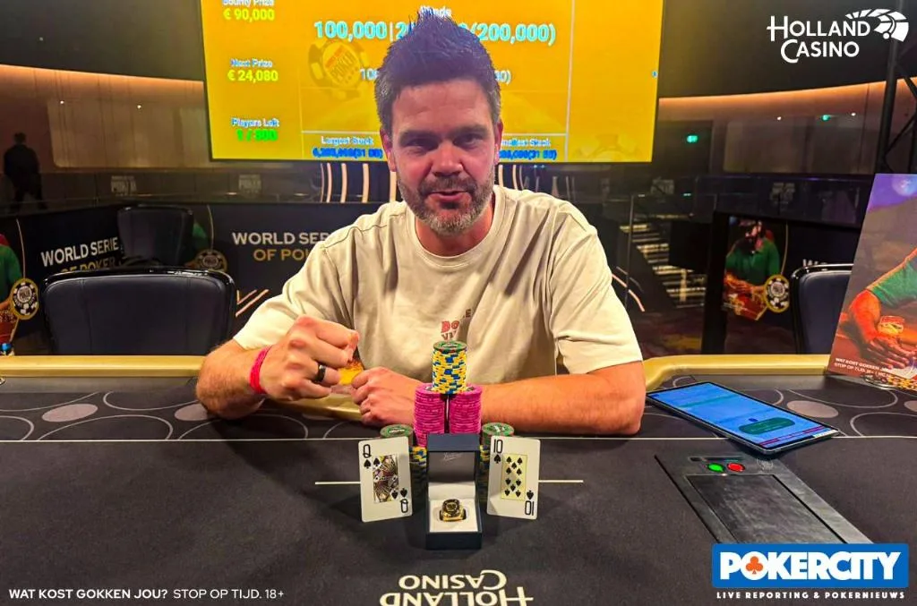 © 2026 Pokercity | Mark Roovers | 2026/05 - WSOP Circuit Venlo - #09 - €790 Mystery Bounty Mark Roovers | 2026/05 - WSOP Circuit Venlo - #09 - €790 Mystery Bounty