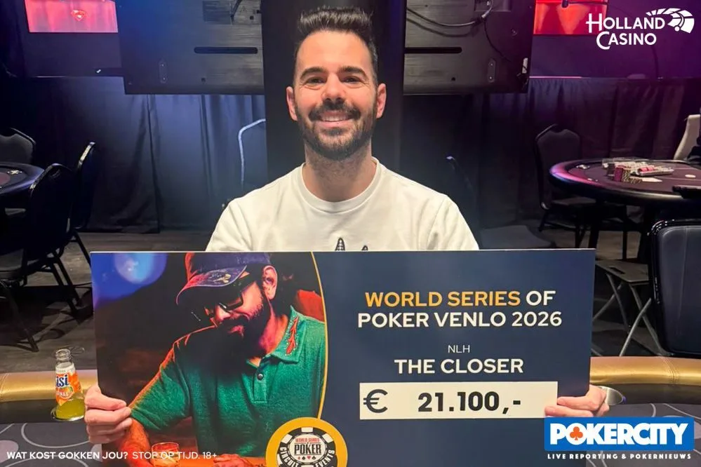 Massimo De Mario | 2026/05 - WSOP Circuit Venlo - #15 - €345 The Closer