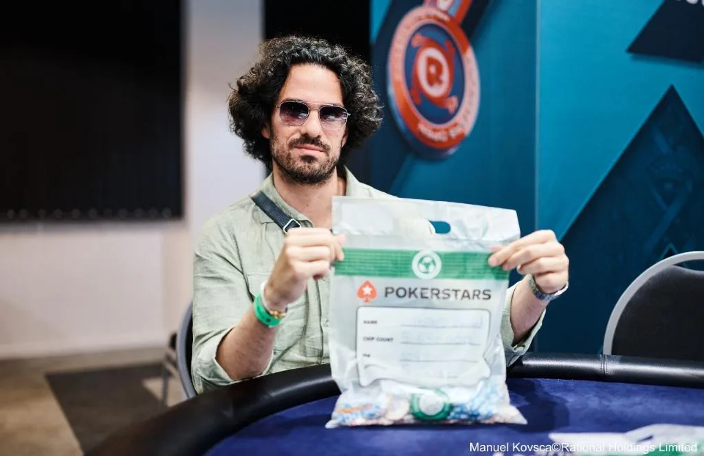 Sebastien Guinand | PokerStars Open Namur 2026 (foto: Manuel Kovsca - Rational Int. Holdings Ltd.) | 2026/05 - PokerStars Open - #02 - €1.100 PokerStars Open | Main Event