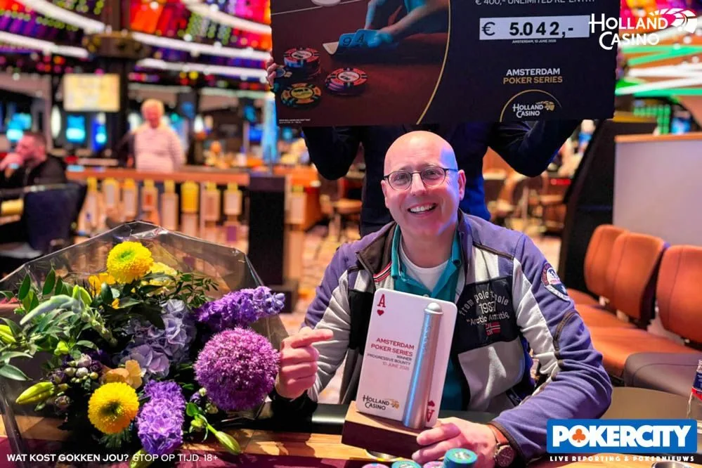 © 2026 Pokercity | John van der Bruggen | 2026/06 - Amsterdam Poker Series - #06 - €440 Progressive Bounty John van der Bruggen | 2026/06 - Amsterdam Poker Series - #06 - €440 Progressive Bounty