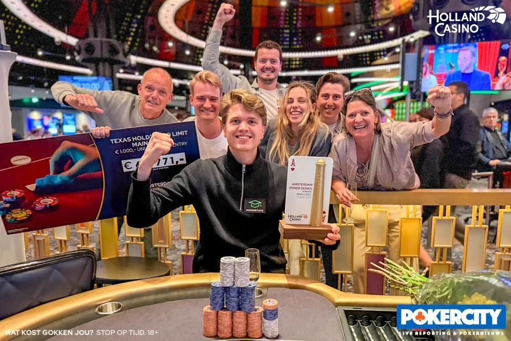 Winnaar #02 - €1.100 Main Event: Bart Timmer | 2026/06 - Amsterdam Poker Series - #02 - €1.100 Main Event