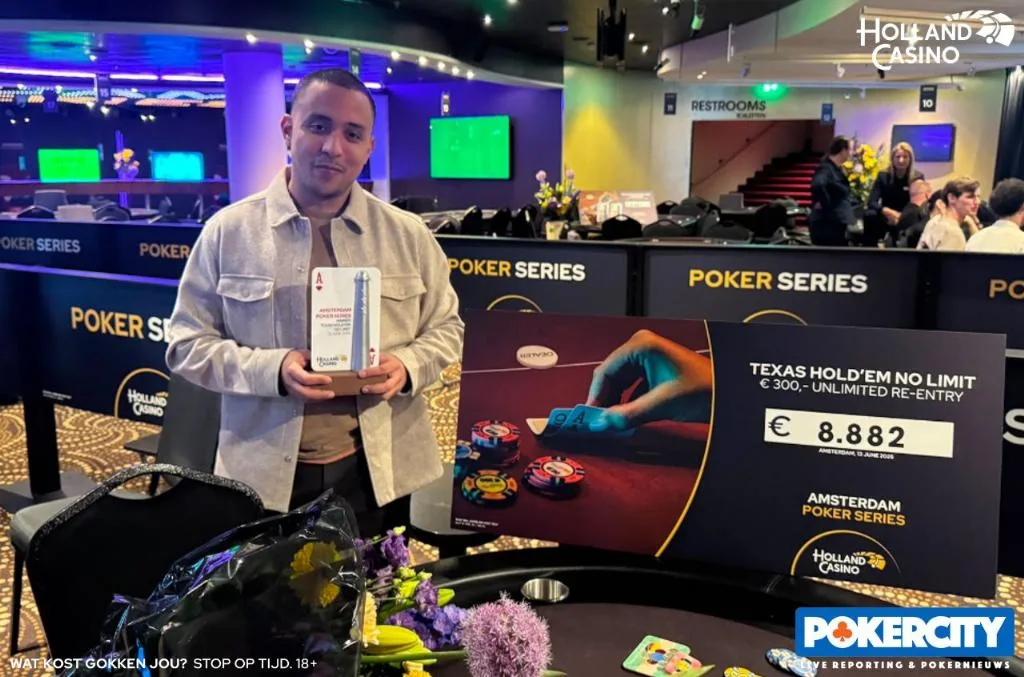 © 2026 Pokercity | Anuar El Bakkali | 2026/06 - Amsterdam Poker Series - #12 - €330 Re-entry Anuar El Bakkali | 2026/06 - Amsterdam Poker Series - #12 - €330 Re-entry