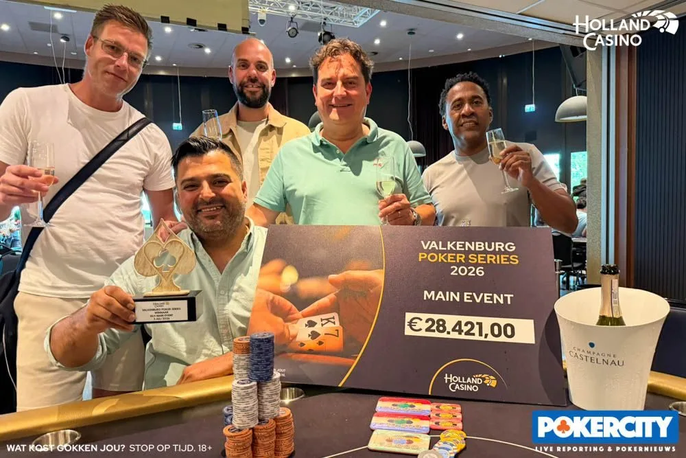 AJ Niazi | 2026/07 - Valkenburg Poker Series - #03 - €570 Main Event