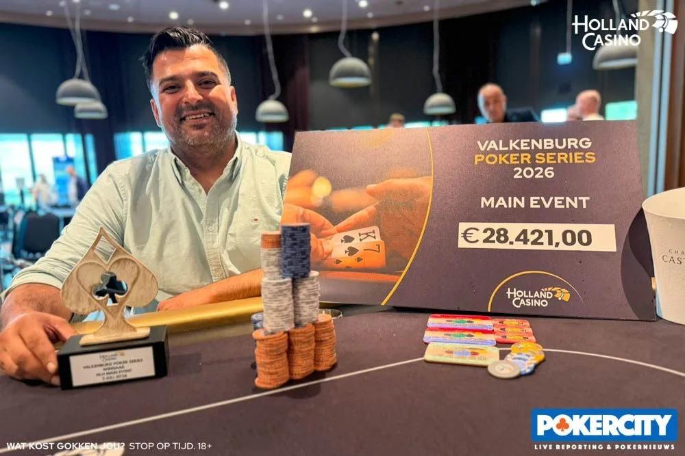 AJ Niazi | 2026/07 - Valkenburg Poker Series - #03 - €570 Main Event