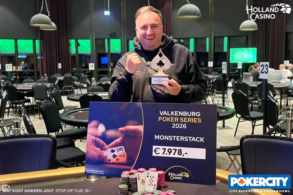 © 2026 Pokercity | Sabri Philips | 2026/07 - Valkenburg Poker Series - #07 - €350 Monsterstack Sabri Philips | 2026/07 - Valkenburg Poker Series - #07 - €350 Monsterstack